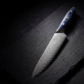 Mabayui Chef Knife — Blue Resin Handle