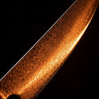 Kiritsuke Knife — Coloured Ebony Handle