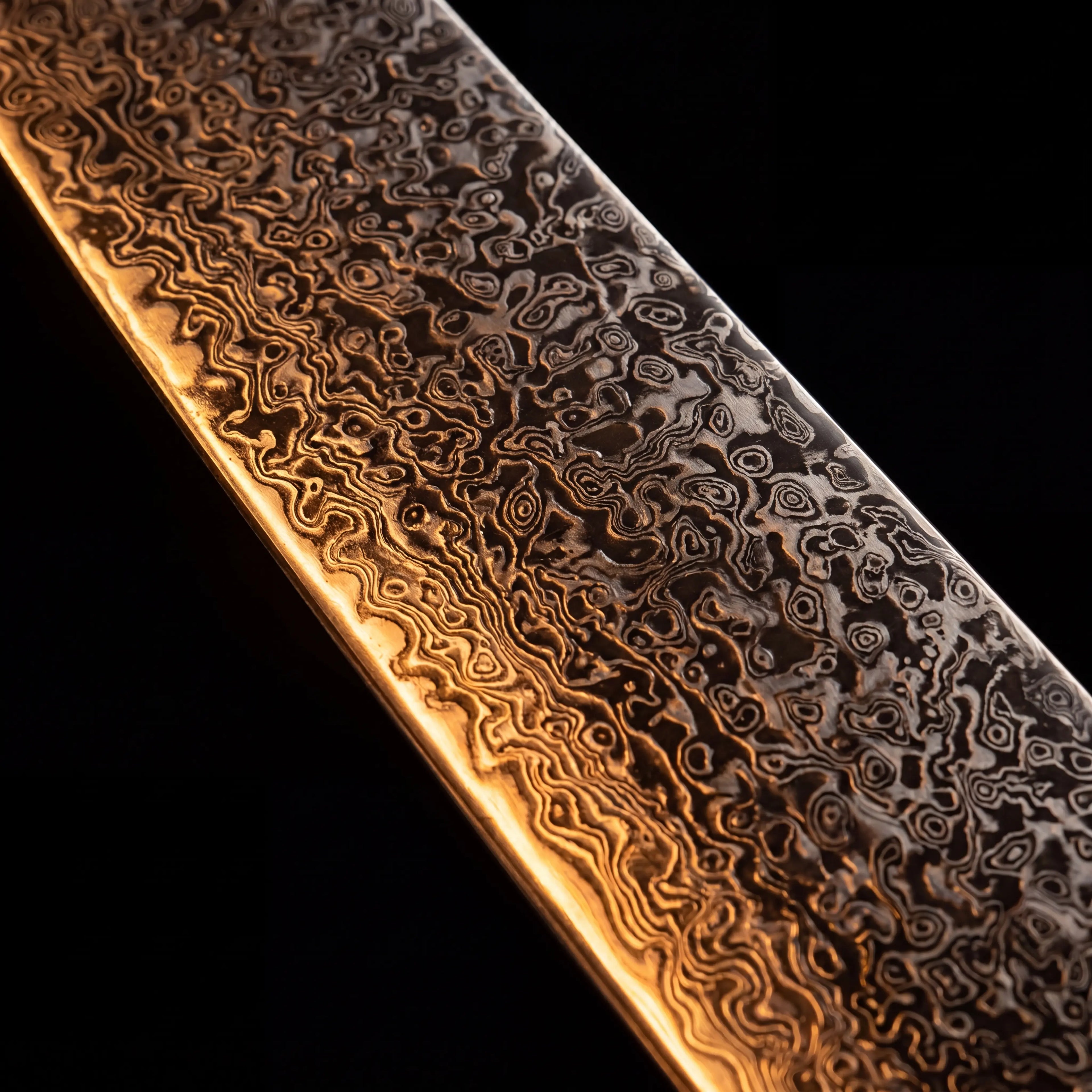 Kiritsuke Knife — Ebony Octagonal Handle