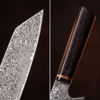 Kiritsuke Knife — Ebony Octagonal Handle