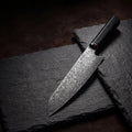 Kiritsuke Knife — Ebony Octagonal Handle