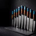 Akashi Collection Set  - Blue Resin Handle