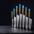 Akashi Collection Set  - Blue Resin Handle