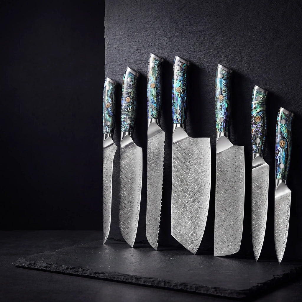 Set of 7 Japanese Knives – Nagasaki Collection