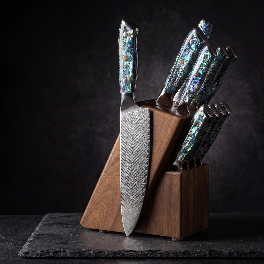 Set of 7 Japanese Knives – Nagasaki Collection