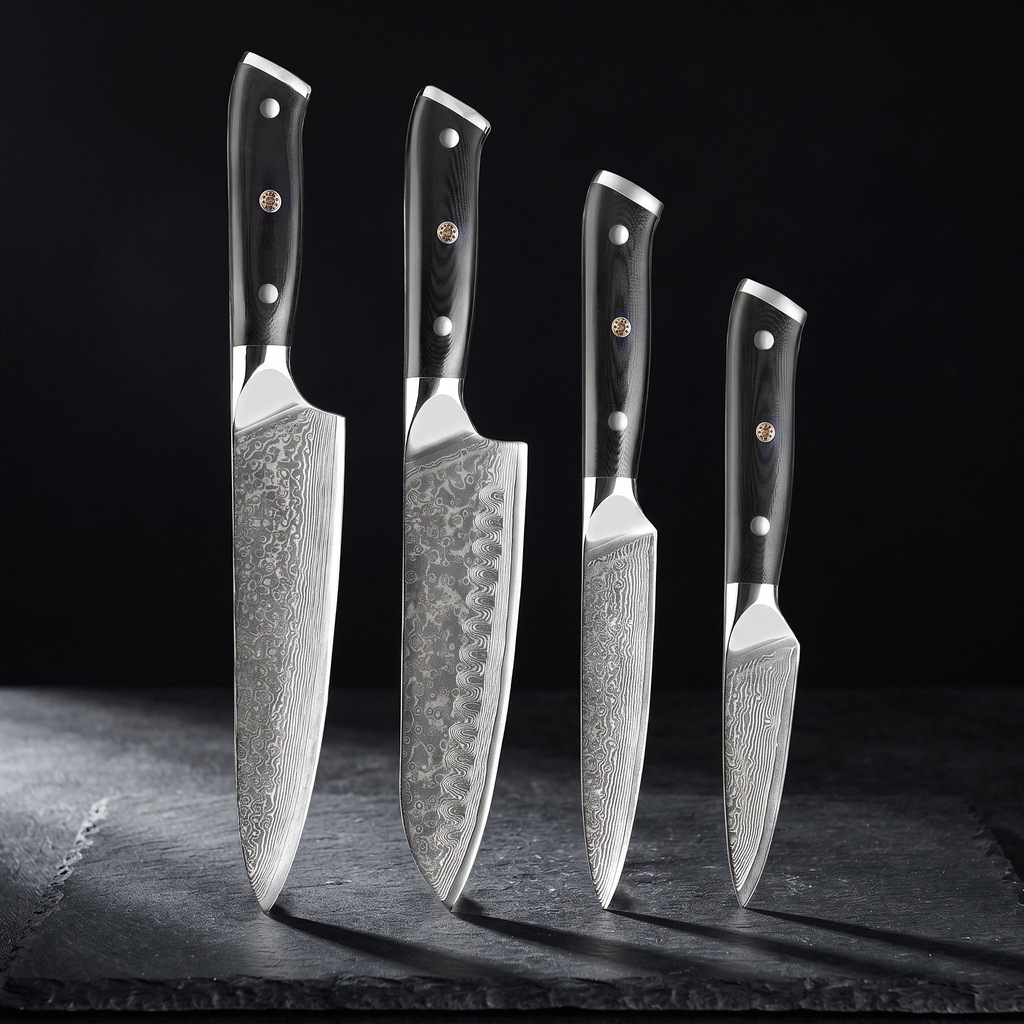 Set of 7 Japanese Knives – Nagoya Collection