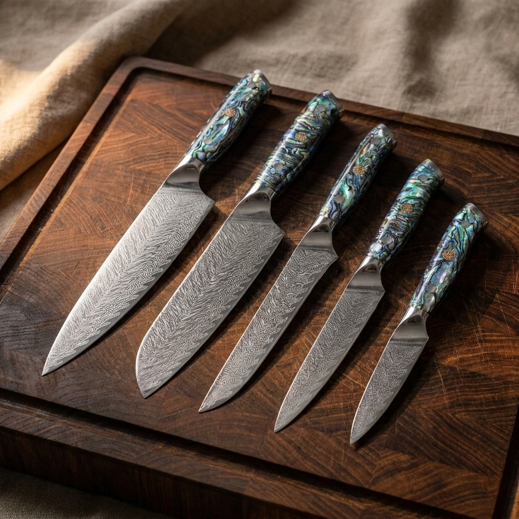 Set of 5 Japanese Knives – Nagasaki Collection