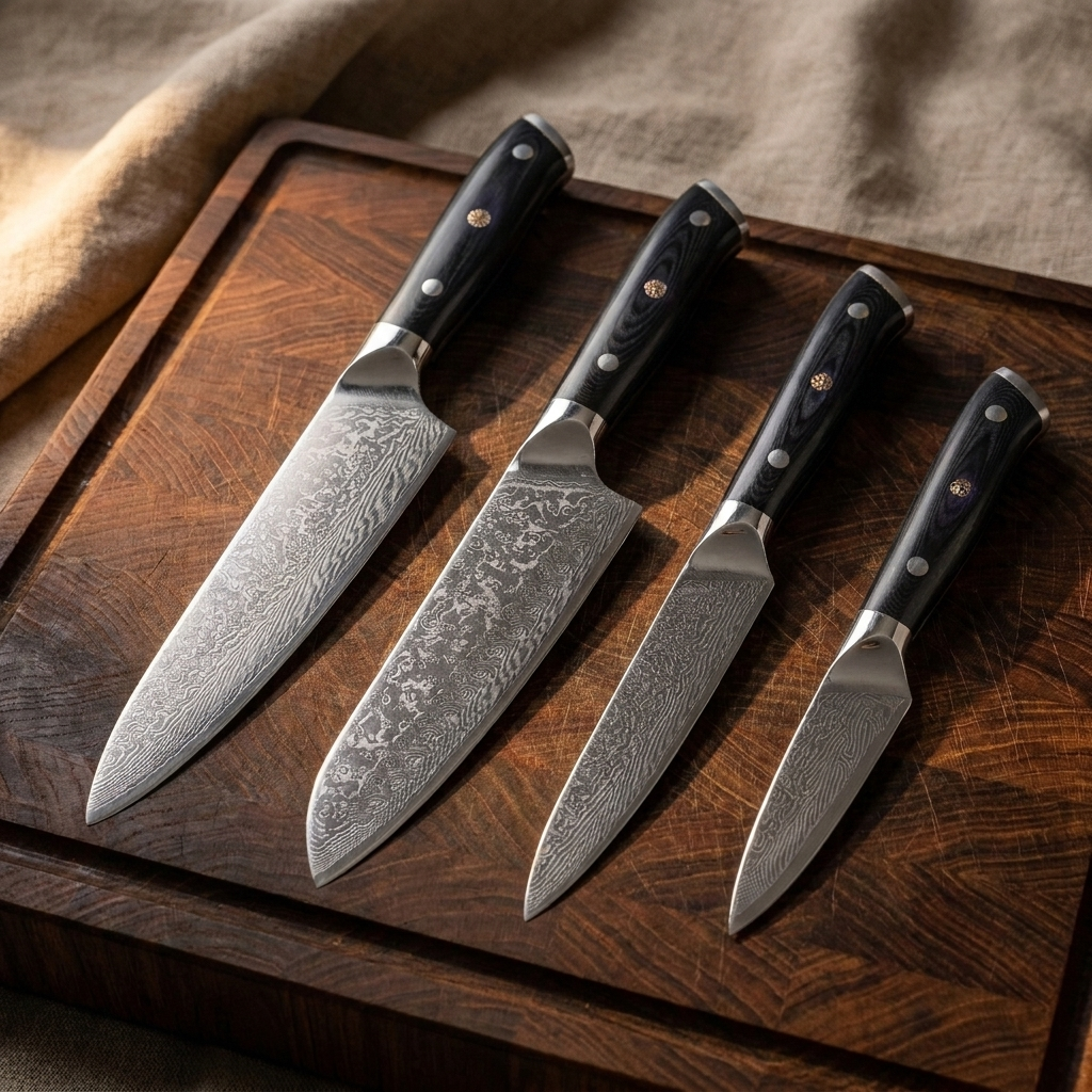 Set of 4 Japanese Knives – Nagoya Collection